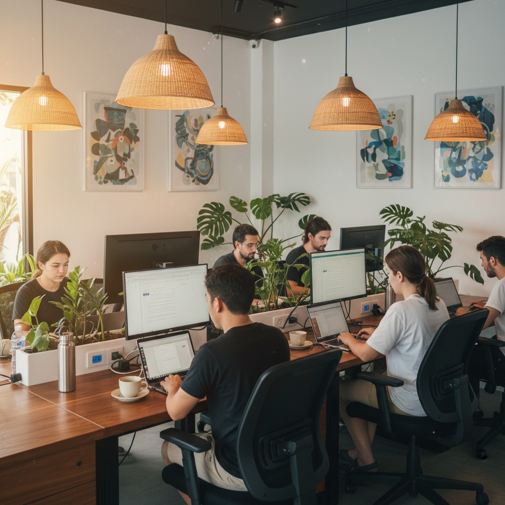 Premium Coworking Interior Bali